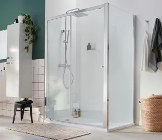 Душевая дверь Jacob Delafon Serenity E14C100-GA 100 см профиль хром стекло прозрачное